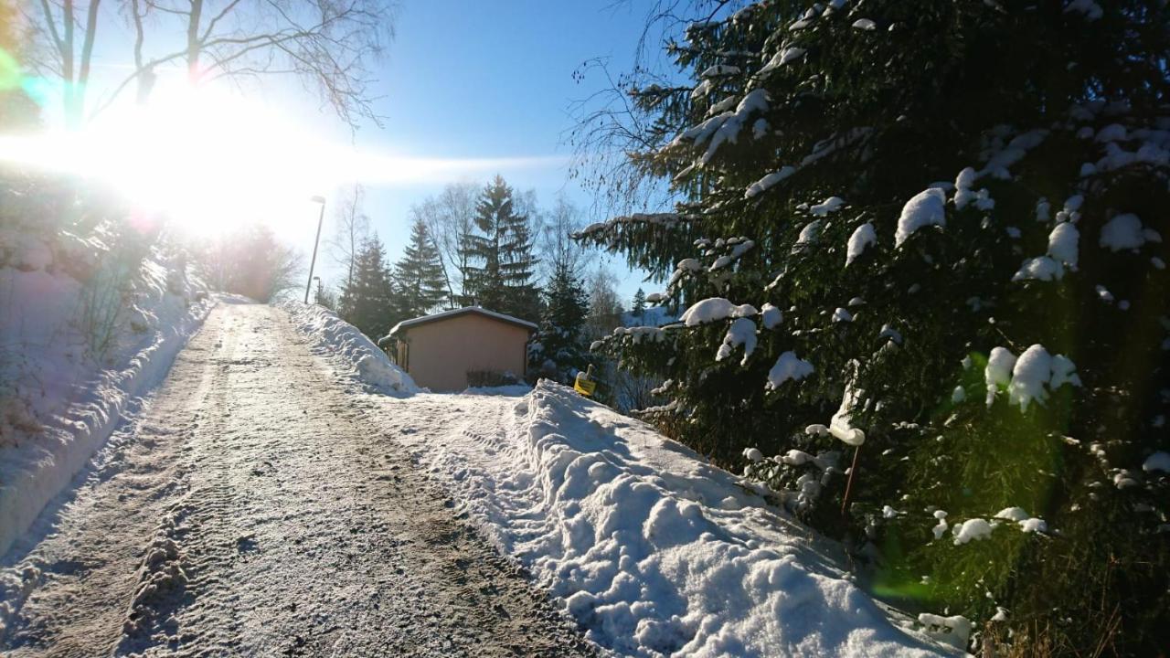Ruhiges Ferienhaus Am Waldrand Mit Sauna Und Kamin - Hellaberg II Langenbach  Zewnętrze zdjęcie
